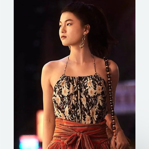 Free People Tops - Free People Liza Floral Bodysuit Size M